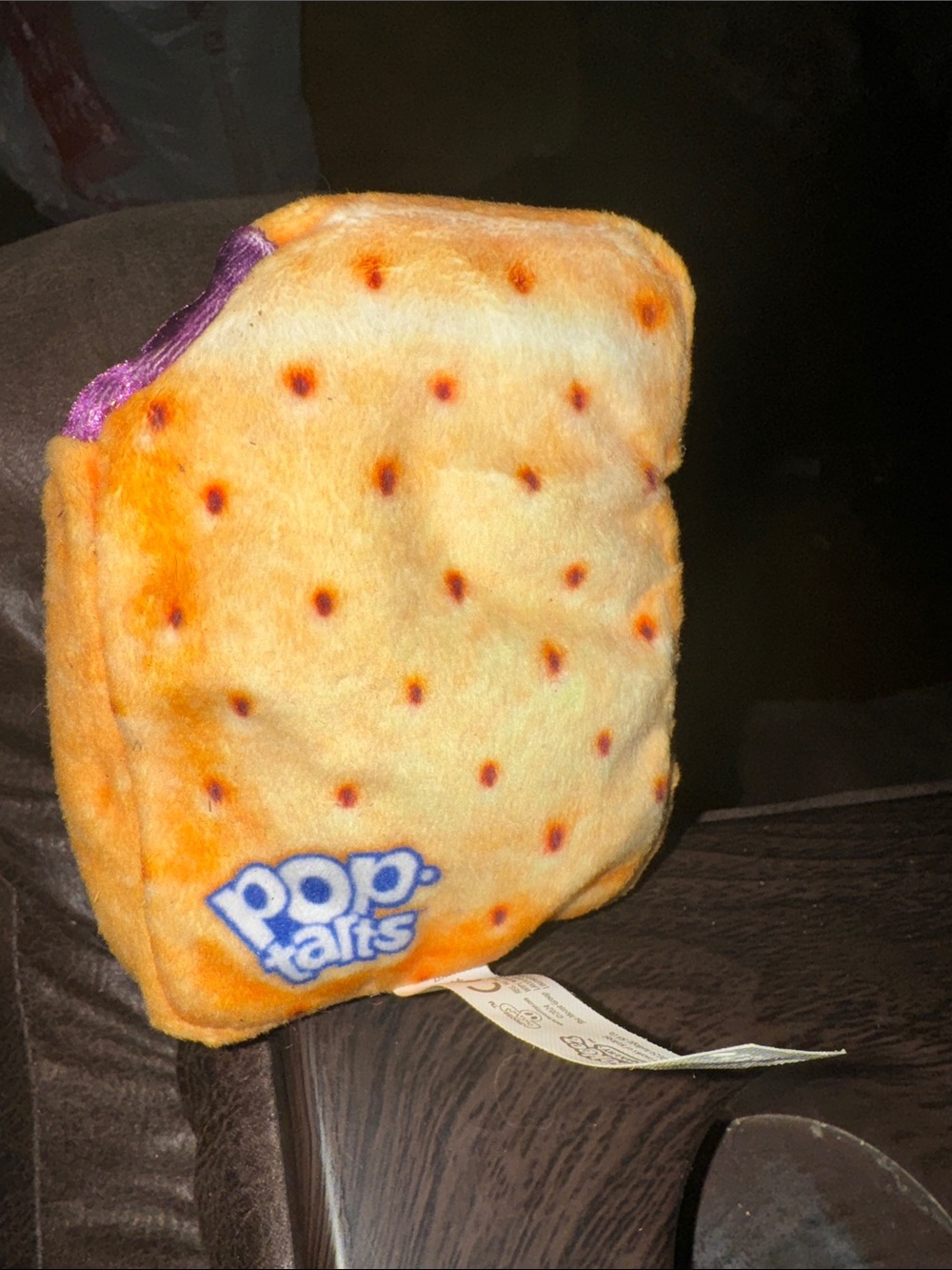 Pop-Tarts Plush Toy - Yellow/Orange Toast Design